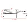 Expandable Kitchen Counter Metal Stackable Cabinet Shelf Bathroom Organizer Rack Holder